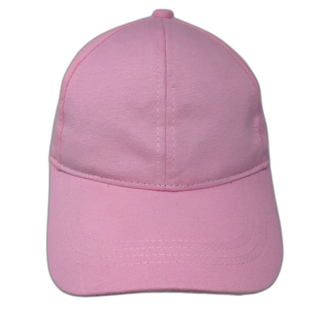 Melrose and Market Baseball Cap Pink One Size Solid Strapback Cotton Blank Hat